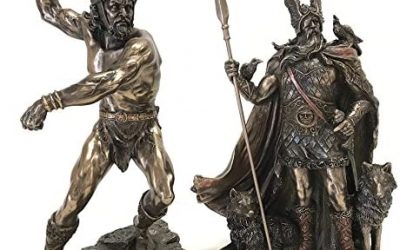 ✅ TOP 2021 ▷ Figuras mitología nórdica en bronce