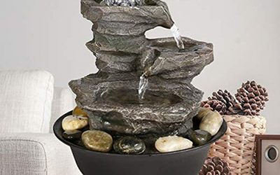 ✅ TOP 2021 ▷ Fuente de polirresina con iluminación