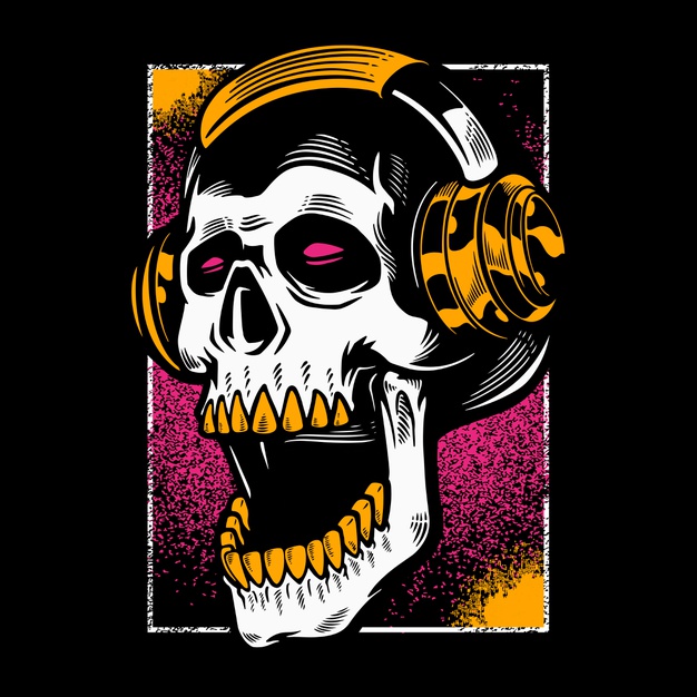 ✅ TOP 2021 ▷ Calaveras decorativas de música